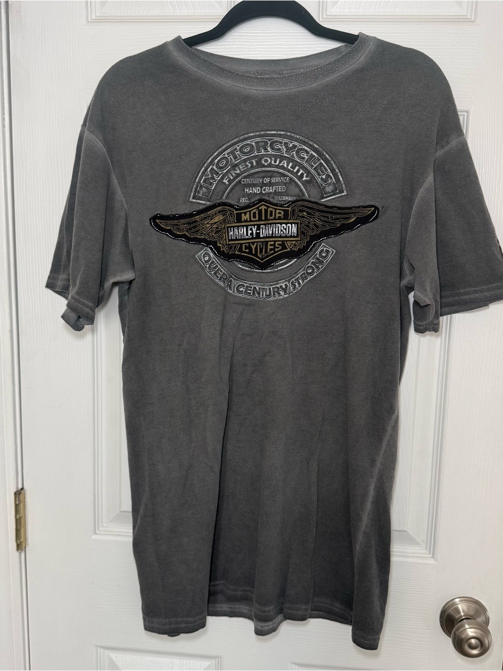 Harley-Davidson Men’s Gray Logo T-Shirt